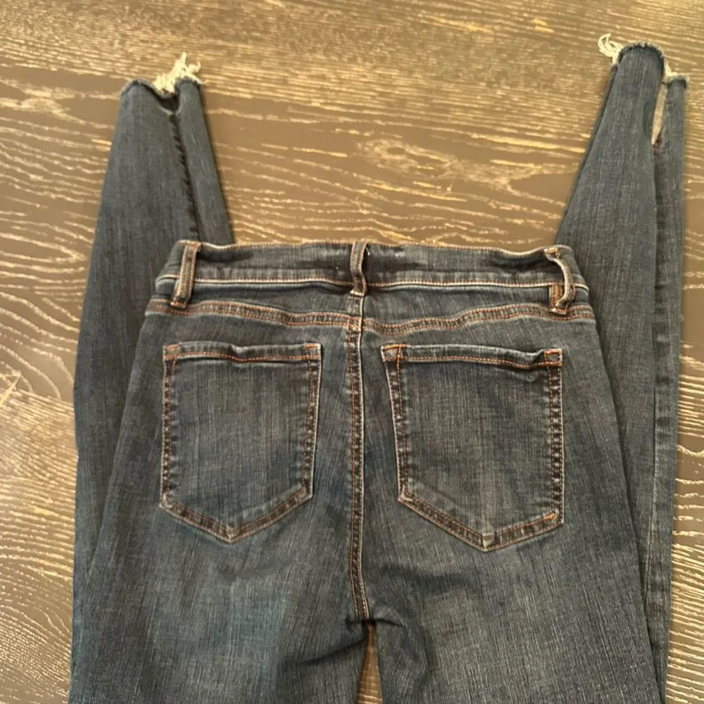 LOFT Modern Skinny Jeans Women's Blue Size 26 Denim Stretch Pants - Image 16