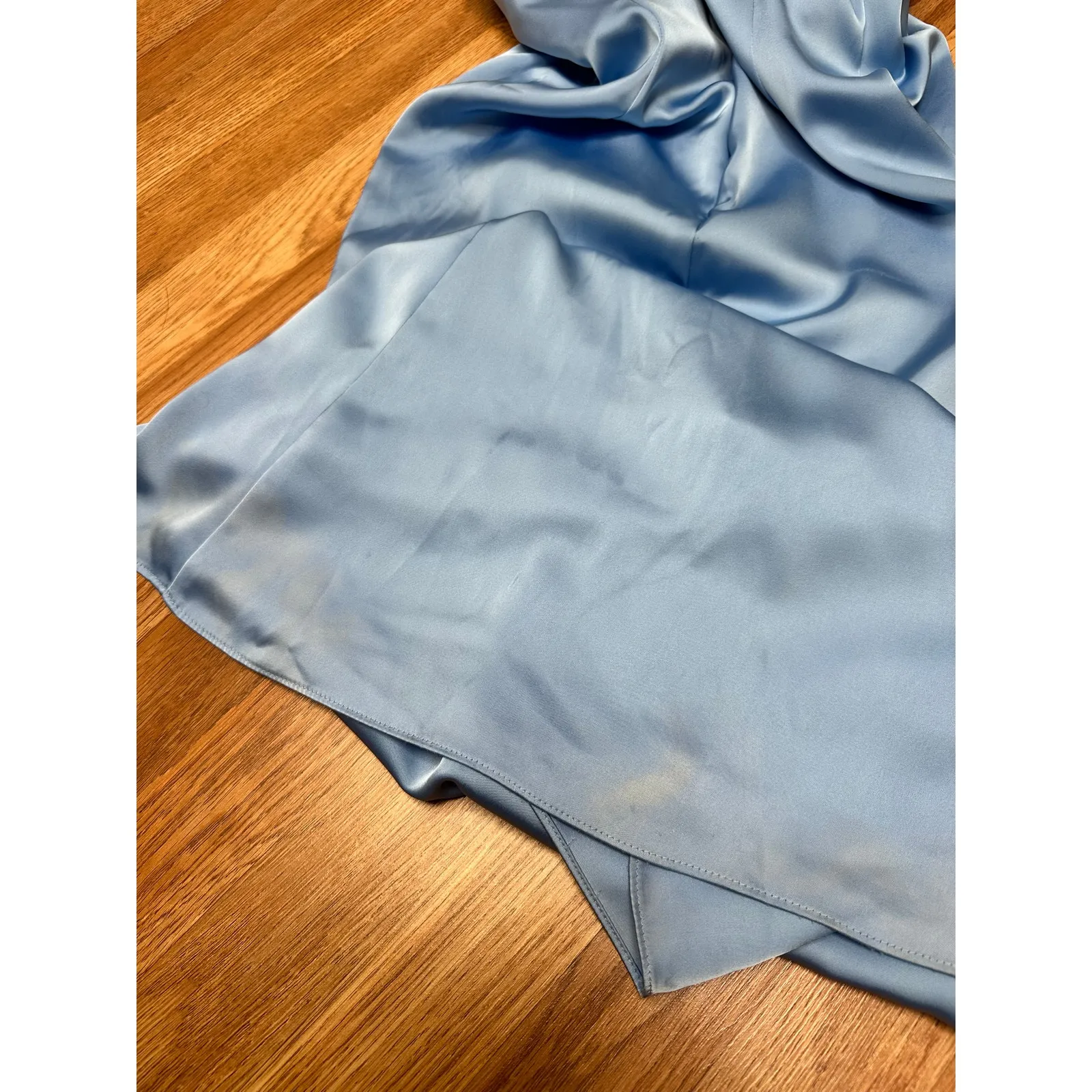 Katie May x Revolve Taylor Gown French Blue size Small - Image 8