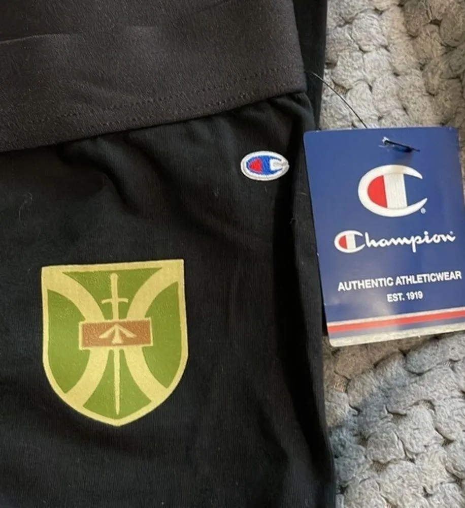 CHAMPION BLACK LEGGINGS SIZE MED NWT #6967 - Image 2