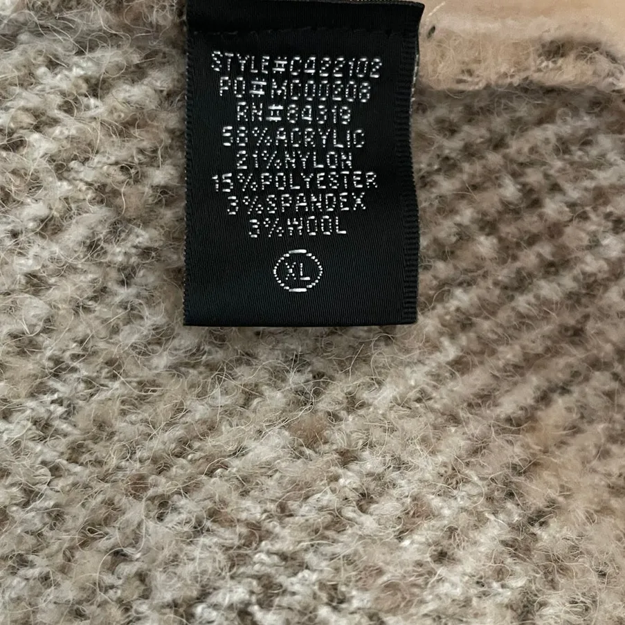 Cyrus Women Sweater XL Animal Print Cowl‎ Neck Warm Cozy Casual Oversized Boxy - Image 9