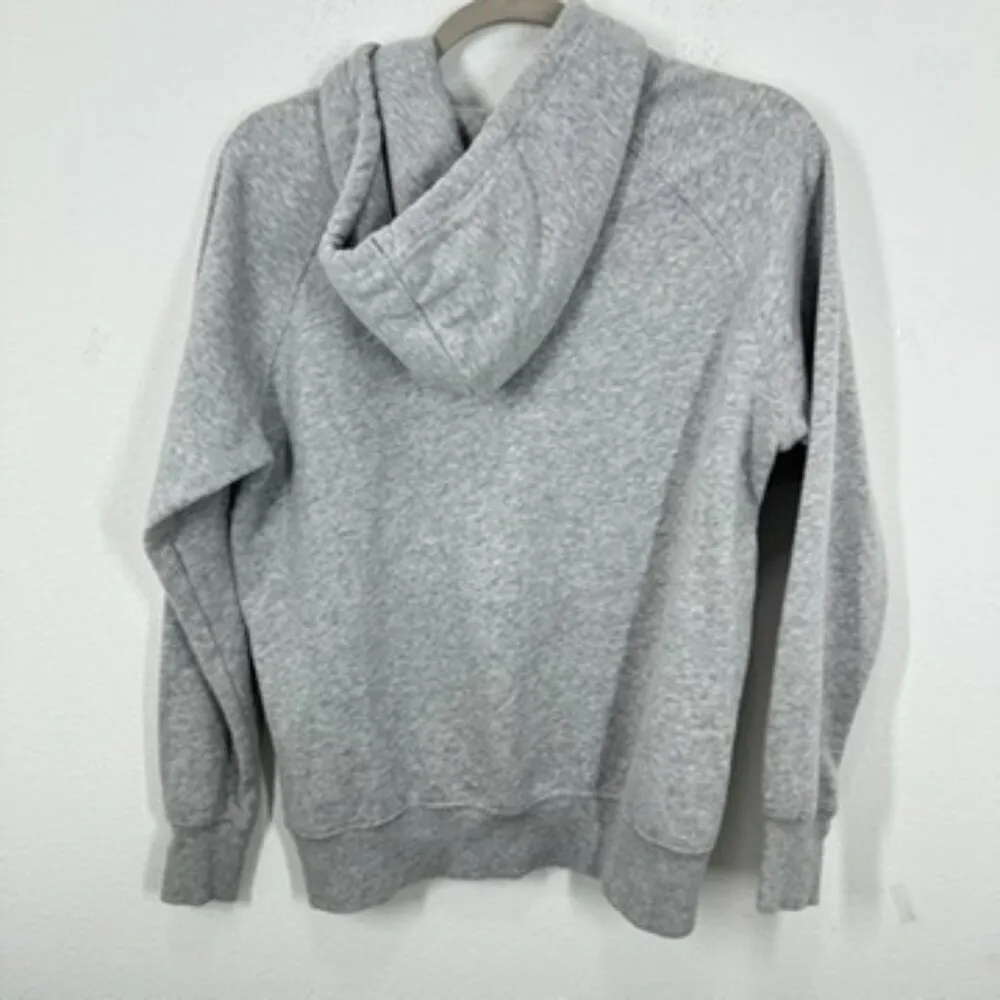 The North‎ Face Women's Size Medium Grey Classic Graphic Logo Hooded Sweatshirt - Image 5