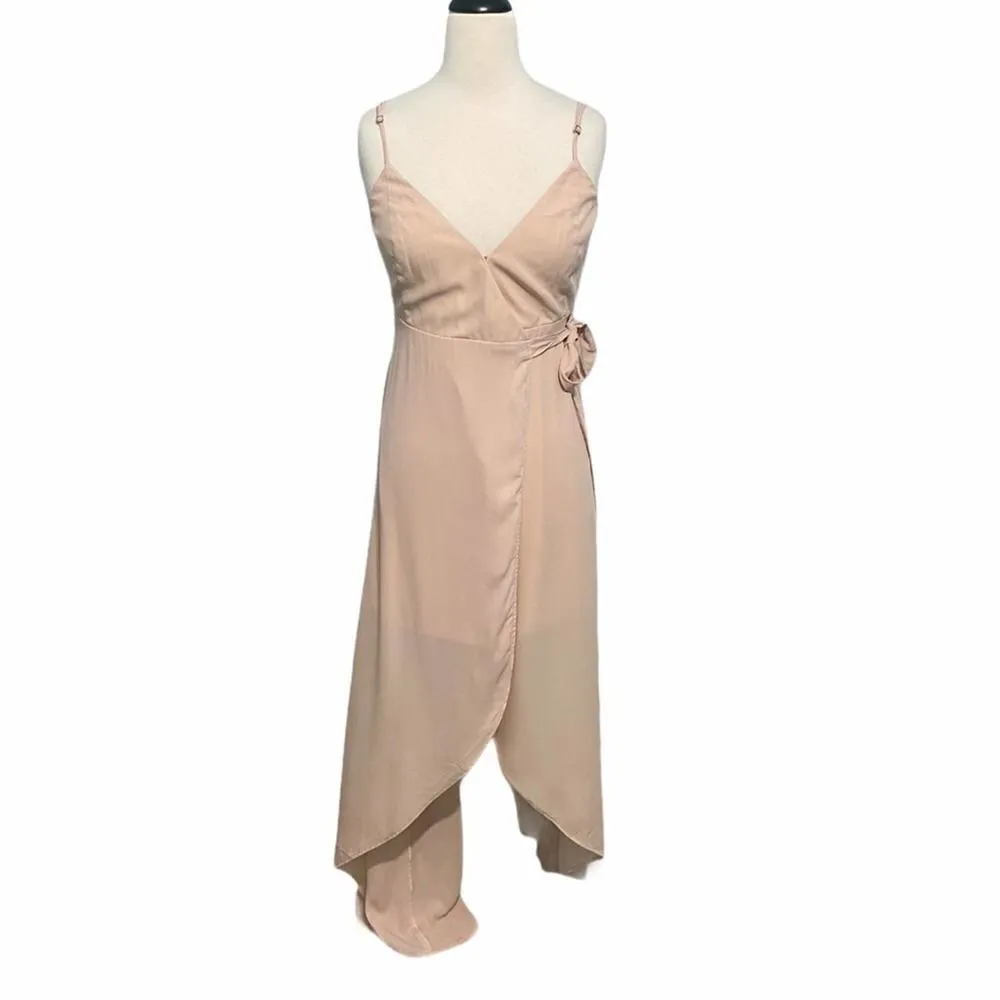 Show Me Your Mumu Mariah Wrap Dress Blush Medium‎ - Image 2
