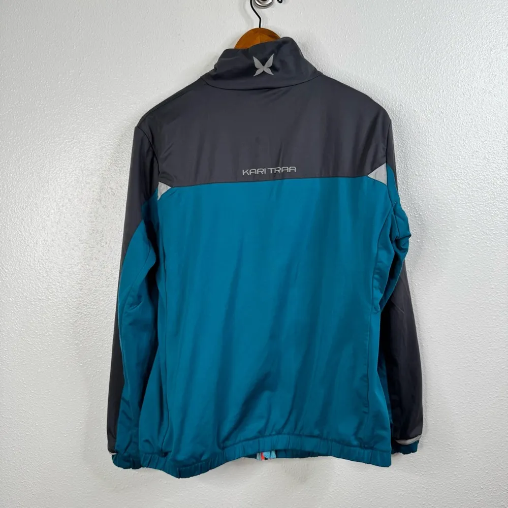 Kari Traa Full Zip Jacket Size Xlarge‎ Blue - Image 2