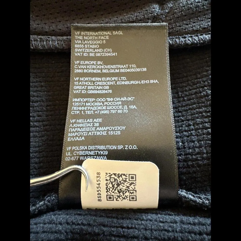 The North Face Vest Women’s Medium Gray Windwall  Zip Pockets Embroidered Logo - Image 8