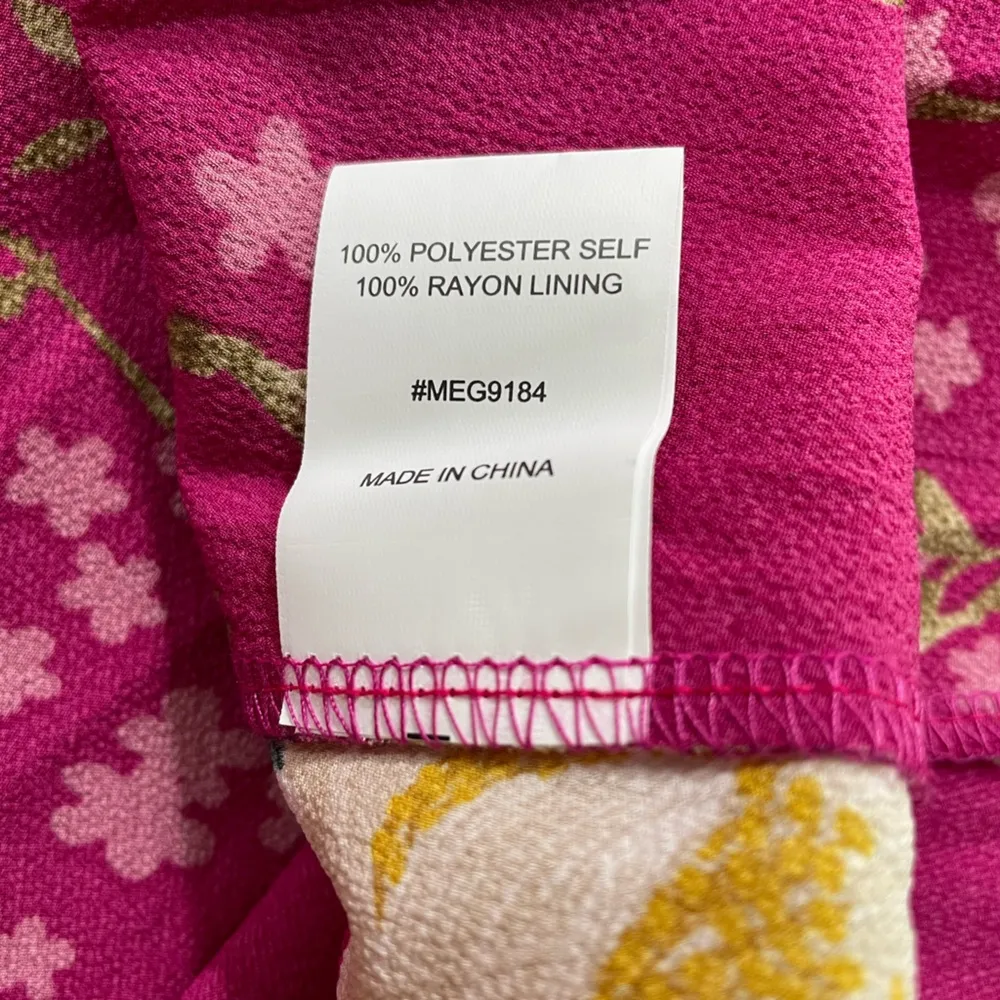 NWT Meghan LA LilyPad Floral 70’s Inspired Puff Sleeve Maxi Dress - Image 14