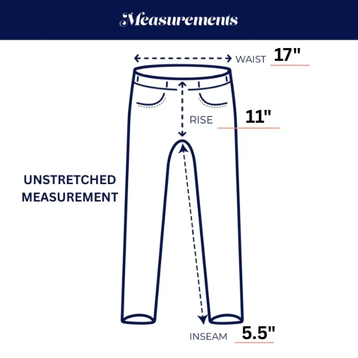 NEW NWT Nine West Gramercy Denim Jean‎ Shorts 14/32 Button Detail Dark Wash - Image 9