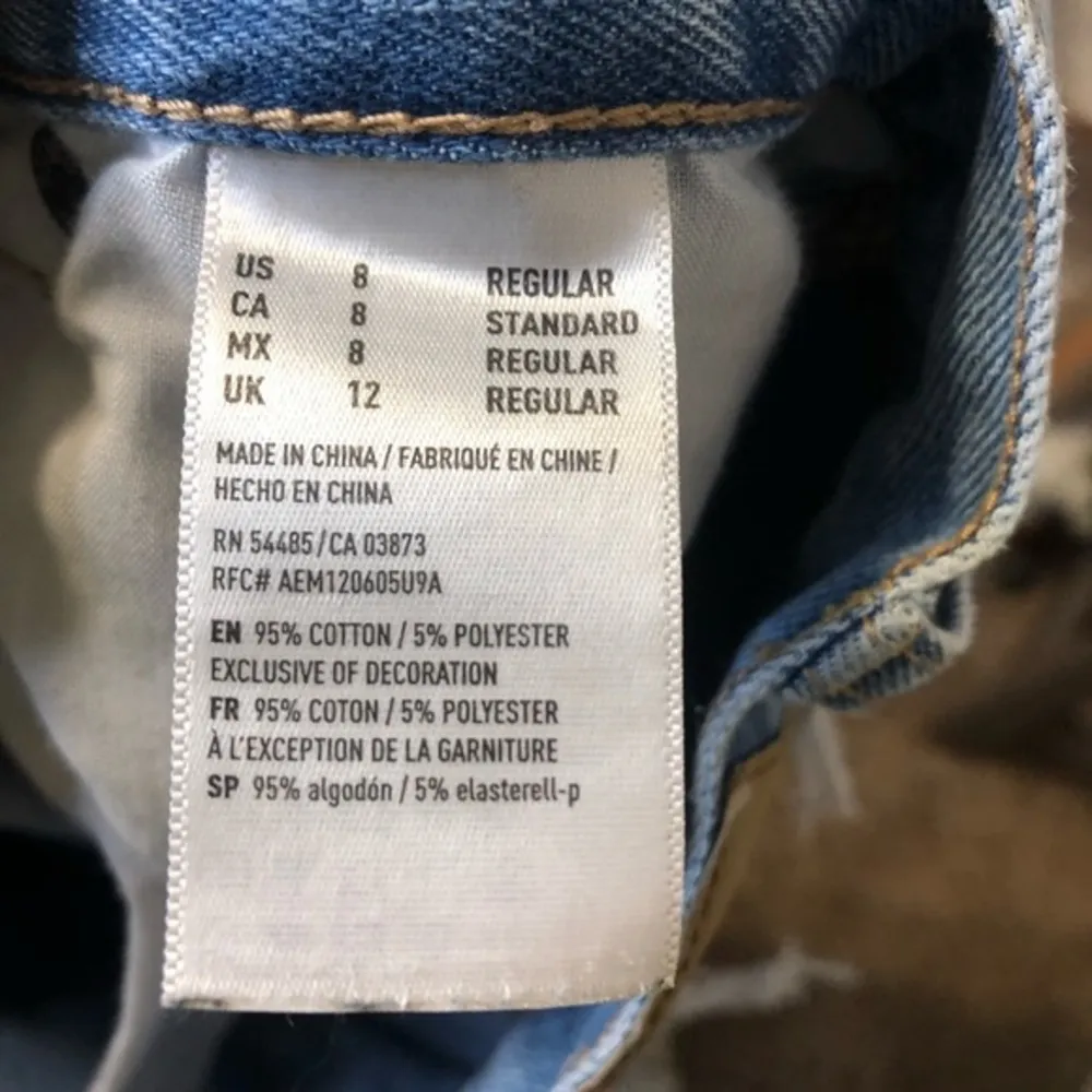 American Eagle Outfitters (AEO) Distressed Mom Jeans 8 - Image 10
