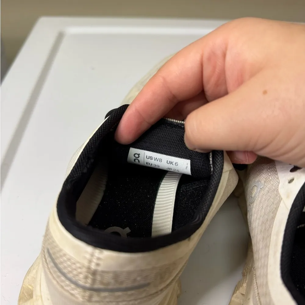 On Running Cloud X Womens Shoes White Size 8 - Image 8