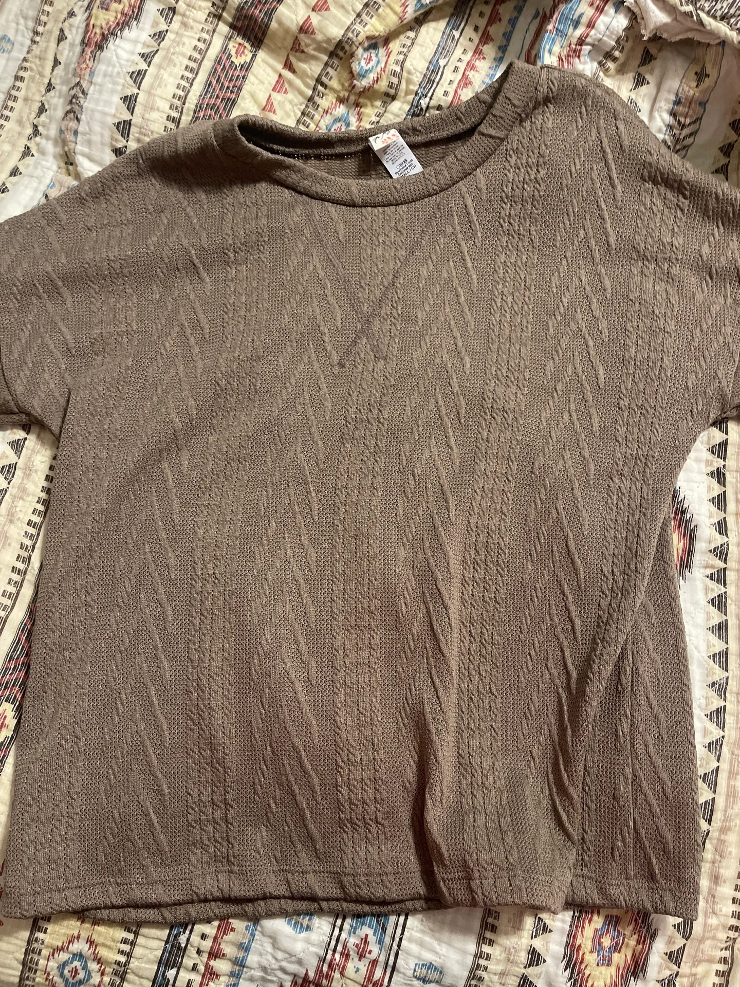 7th ray brown sweater - Image 2