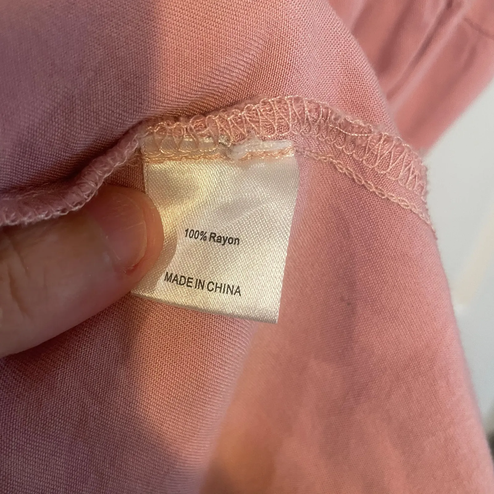 MEROKEETY FLUTTER SLEEVE V NECK SMOCKED TIERED MIDI DRESS SIZE L - Image 10