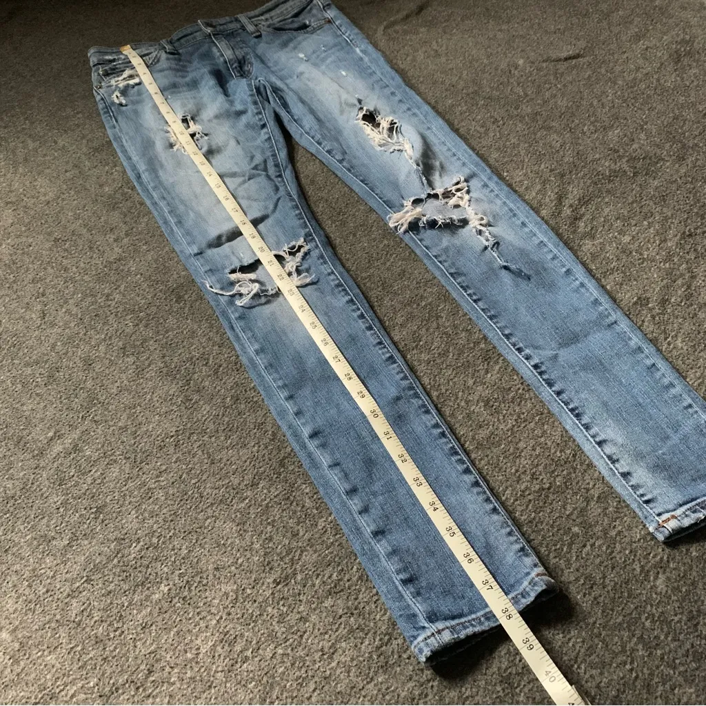 Denim & Supply Ralph Lauren Ripped Style Skinny Jeans - Image 6