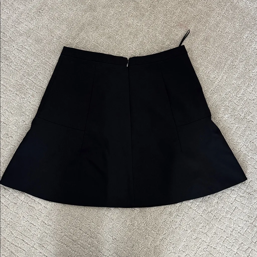J. Crew Classic Black A-Line Skirt - Image 4