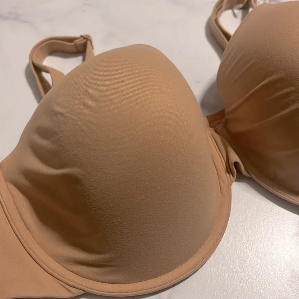 New SKIMS Ochre Fits Everybody T-Shirt Bra, Style BR-TSH-0023 Size 42D New w/Tag - Image 3