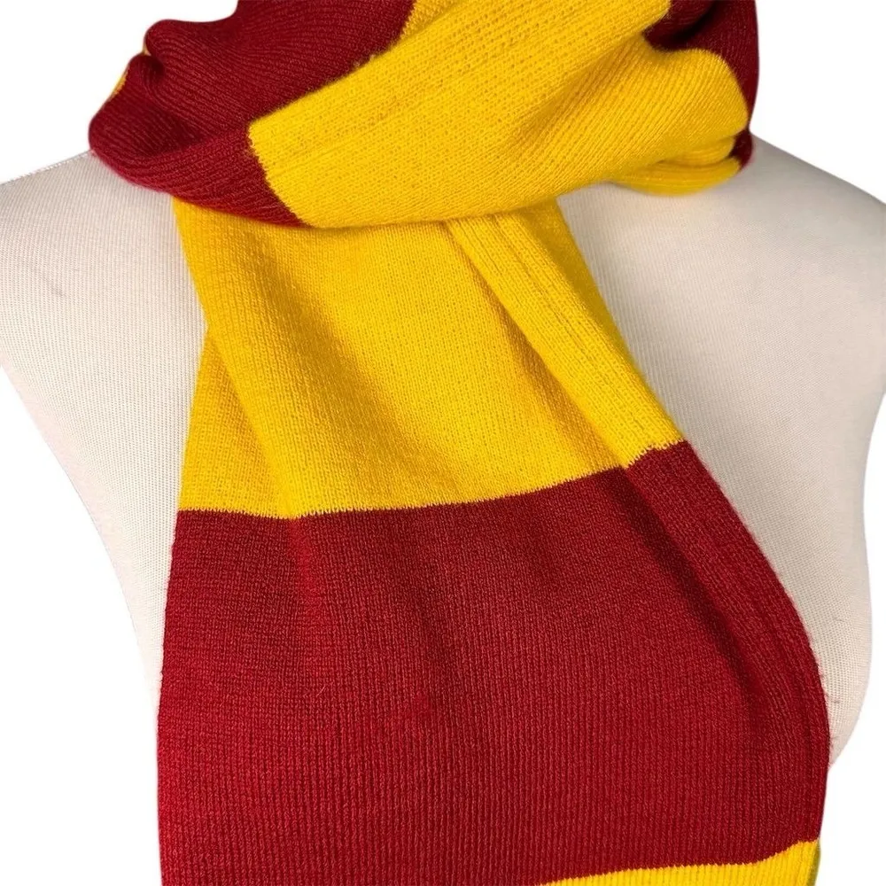 Harry Potter Gryffindor House Striped Scarf Red Universal Studios - Image 2