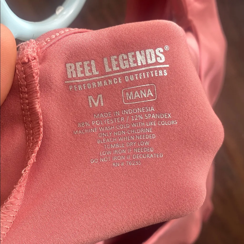 Reel Legends dusty rose Sleeveless Top - Image 7