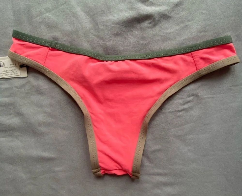 Electric Pink  Madewell X Tavik Bikini Bottoms XS - Image 3