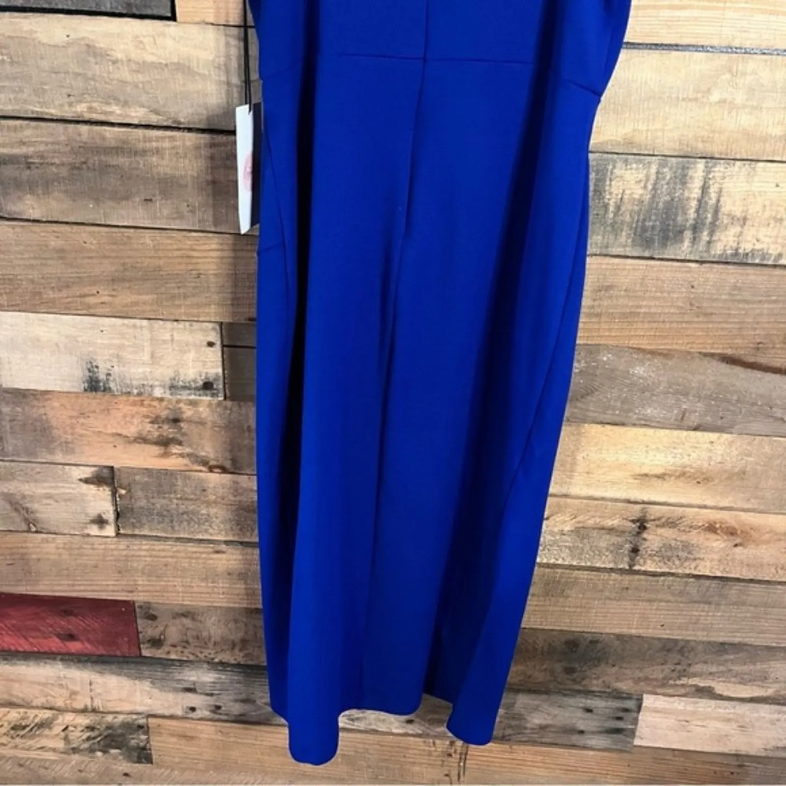 Crystal Sky Blue Feather Dress Size Medium‎ - Image 9