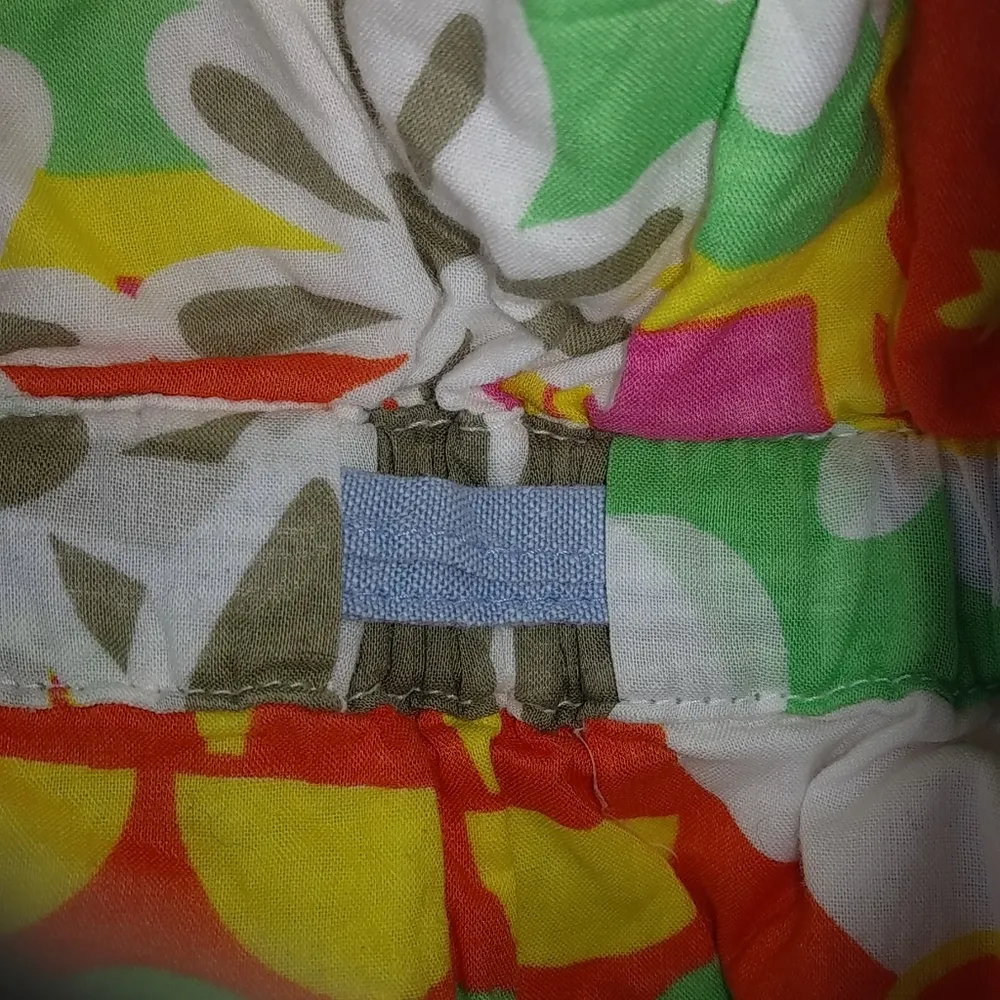 Roxy LJ Gold Strapless Aloha Cotton Top Junior - Image 5