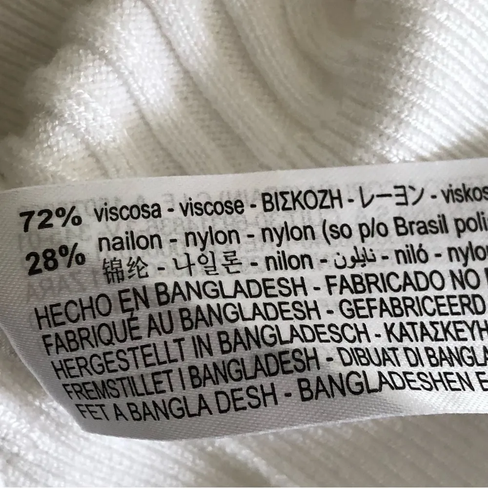 Zara White Turtleneck Sweater L - Image 8