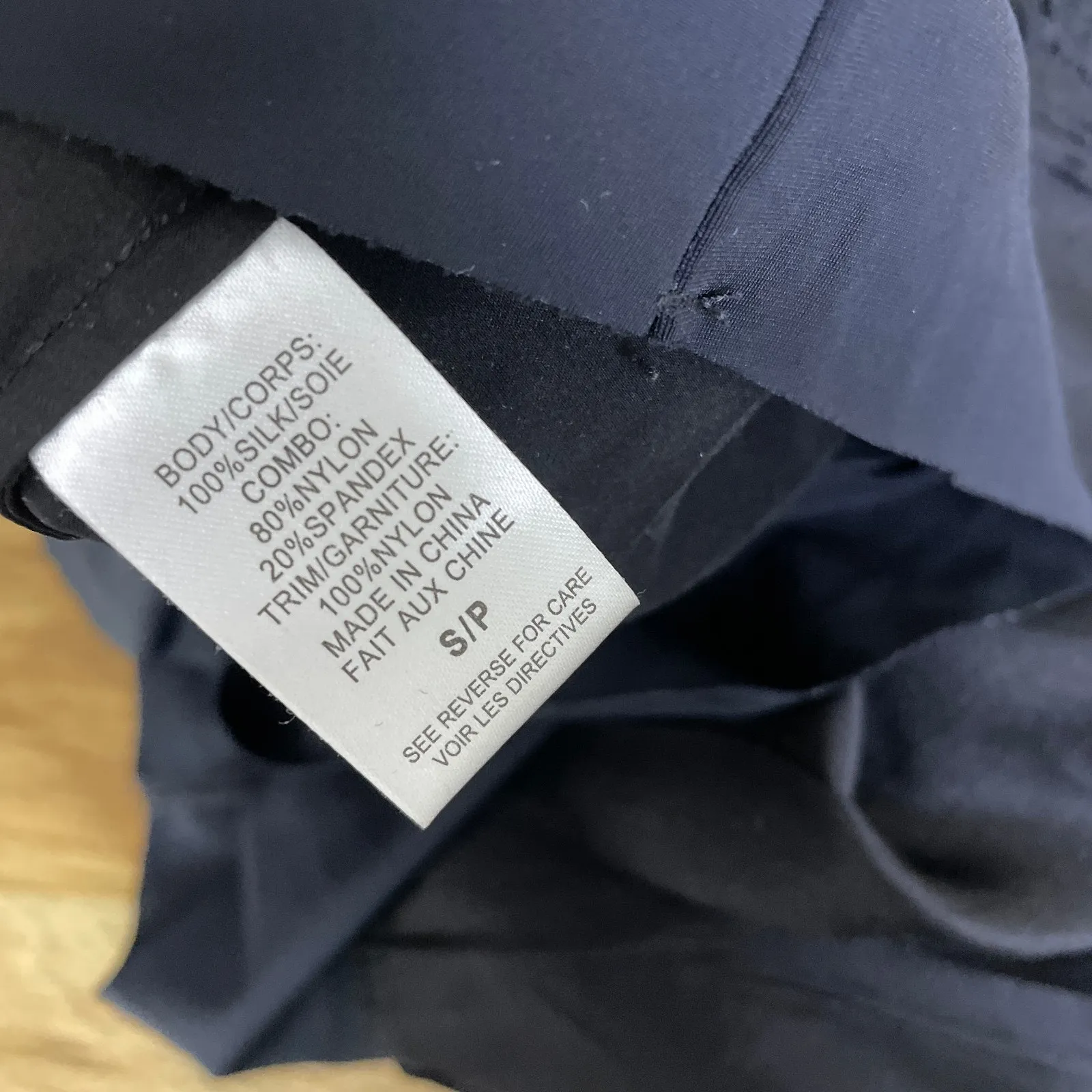 Cami NYC Silk Bodysuit Womens Small Black Lace Top Straps One Piece Sheer - Image 12