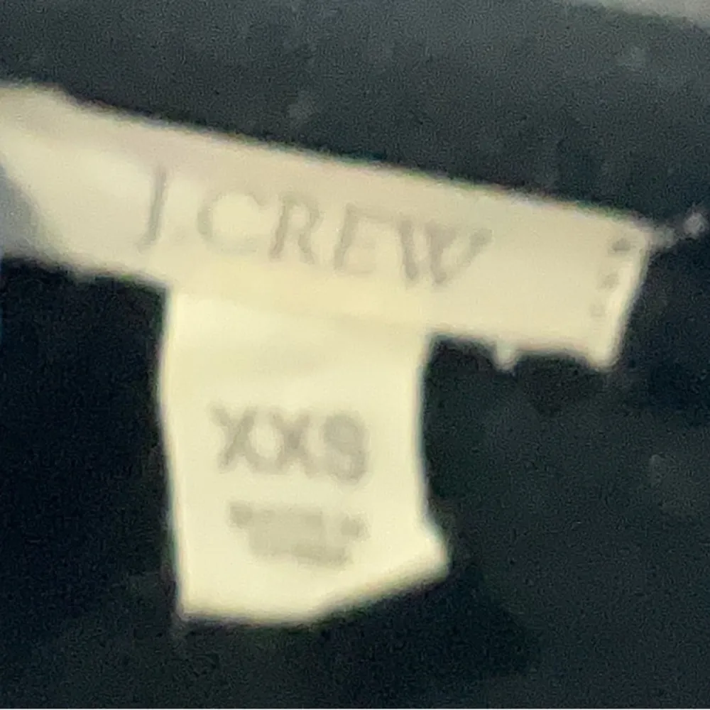 J. Crew Classic V-Neck Black Stretchy Belted Ruched Maxi Dress Women’s Size XXS - Image 6