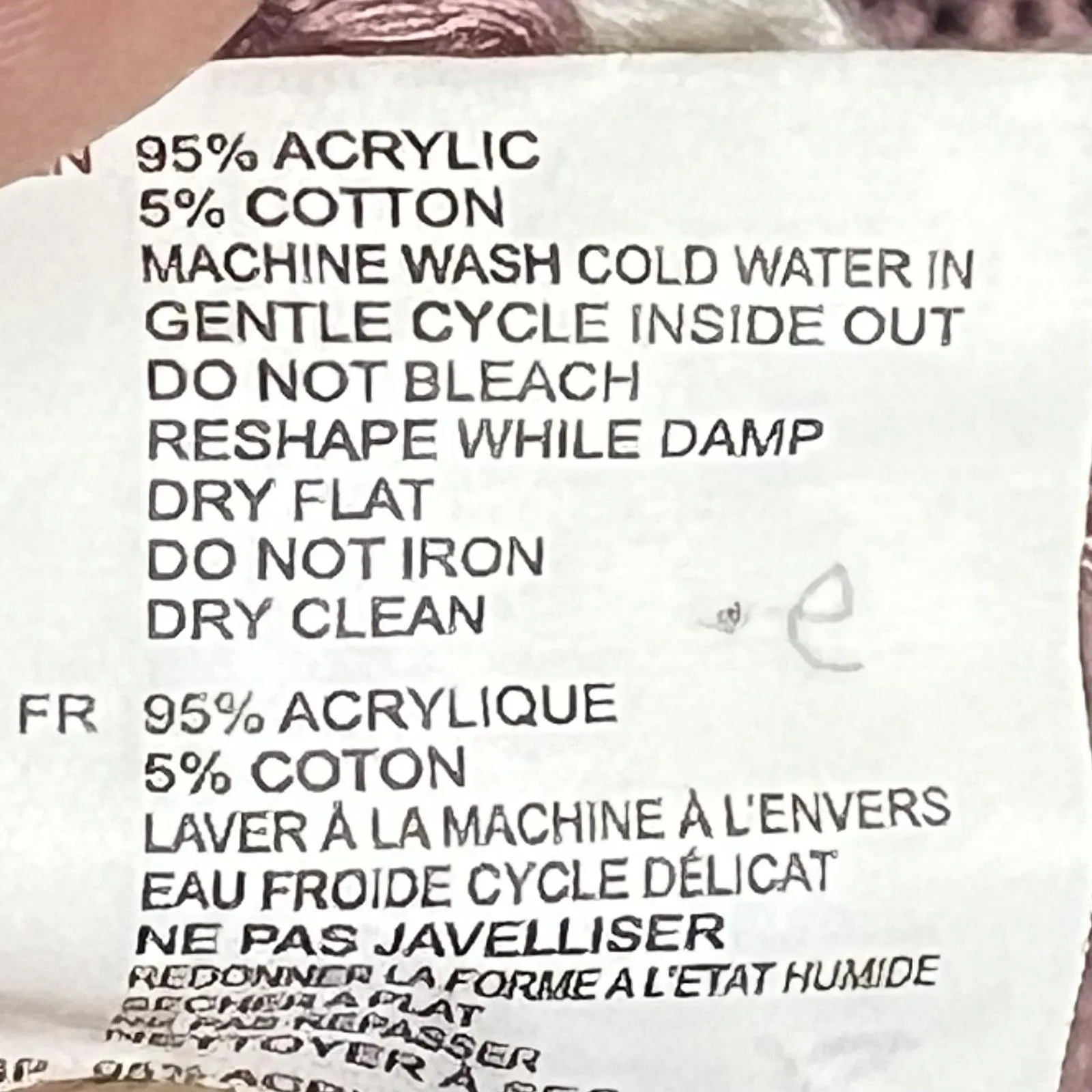 La Classe Couture Sweater Womens XS Pink White Striped Cold Shoulder Knit Top - Image 7