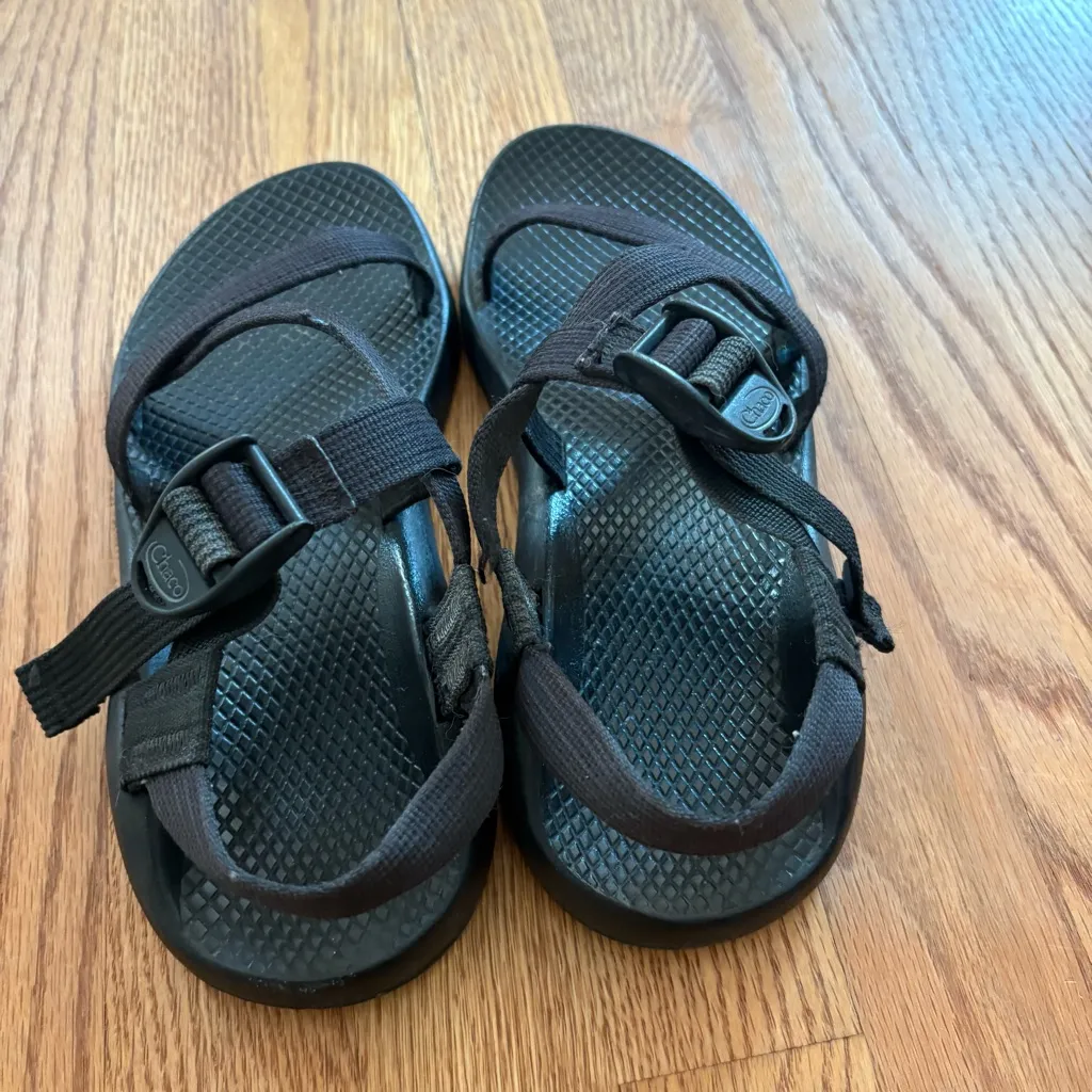Chaco Z1 Classic Sandal Outdoor Hiking Shoes Black Womens Size 8 Adjustable - Image 6