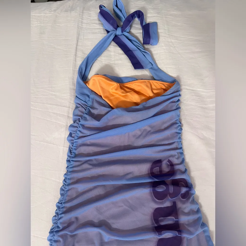 Urban Outfitters Silence + Noise Mesh Dress with Fruit Print - Image 6