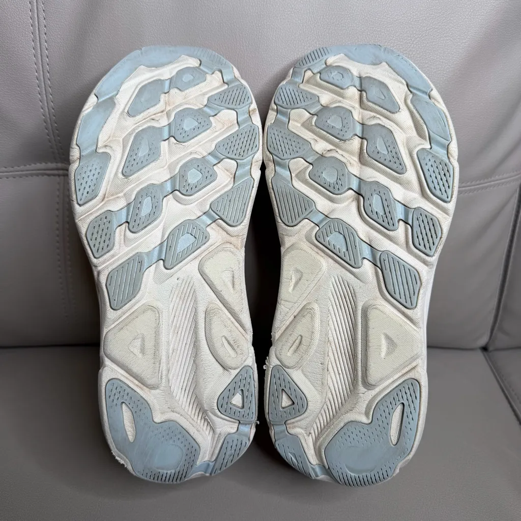 Hoka Clifton 9 Airy Blue Athletic Running Shoes Sneakers Women’s Size 9.5 D - Image 7