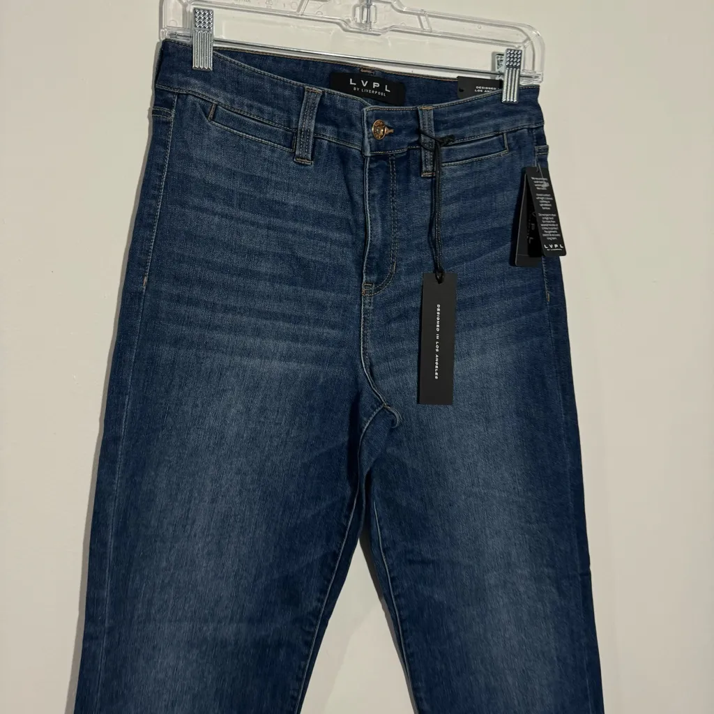 NWT LVPL by Liverpool Sadie Straight with Welt Pockets - Spector Size‎ 6/28 - Image 3