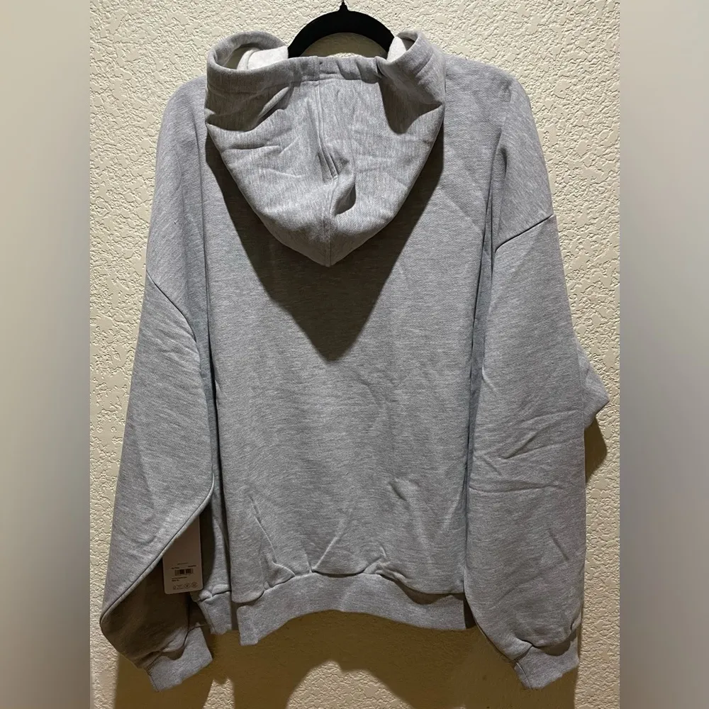 NWT Alo Yoga Accolade Hoodie Athletic Heather Grey Size XL - Image 9