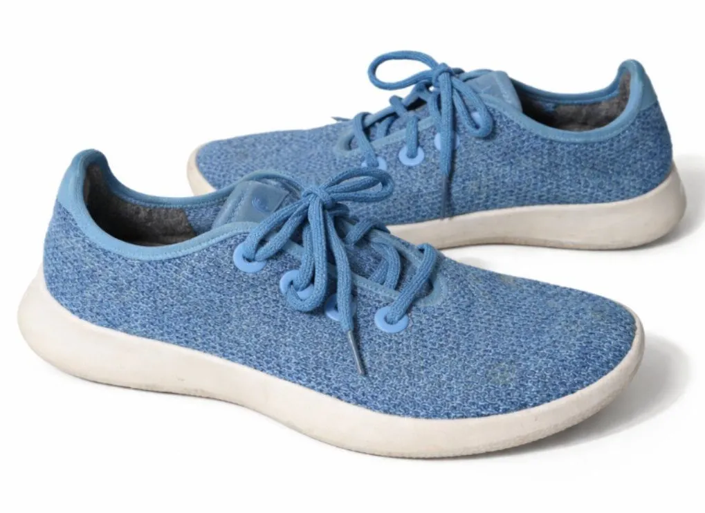 Allbirds Women’s Size 8 Tree Runners Buoyant Blue Lightweight Sneakers - Image 1