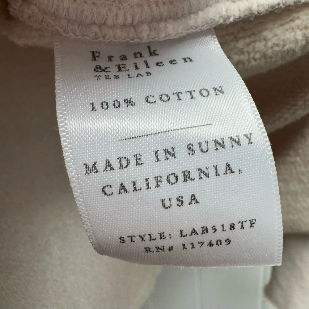 Frank & Eileen Effie Long Sleeve Funnel Neck Capelet Triple Fleece Small S - Image 7