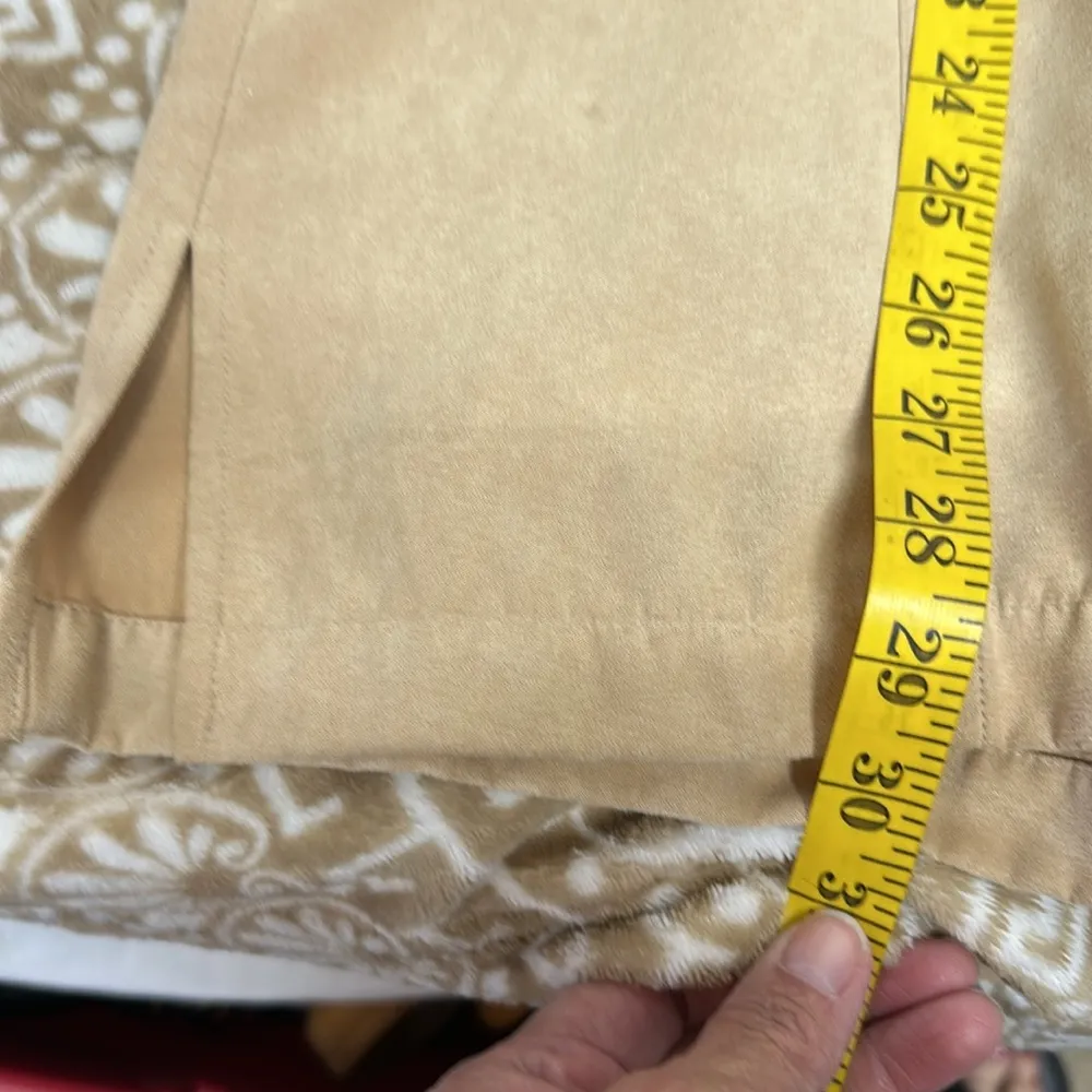 Erin London Shirt Jacket Size L Tan Suedelike Cloth Super Soft - Image 8