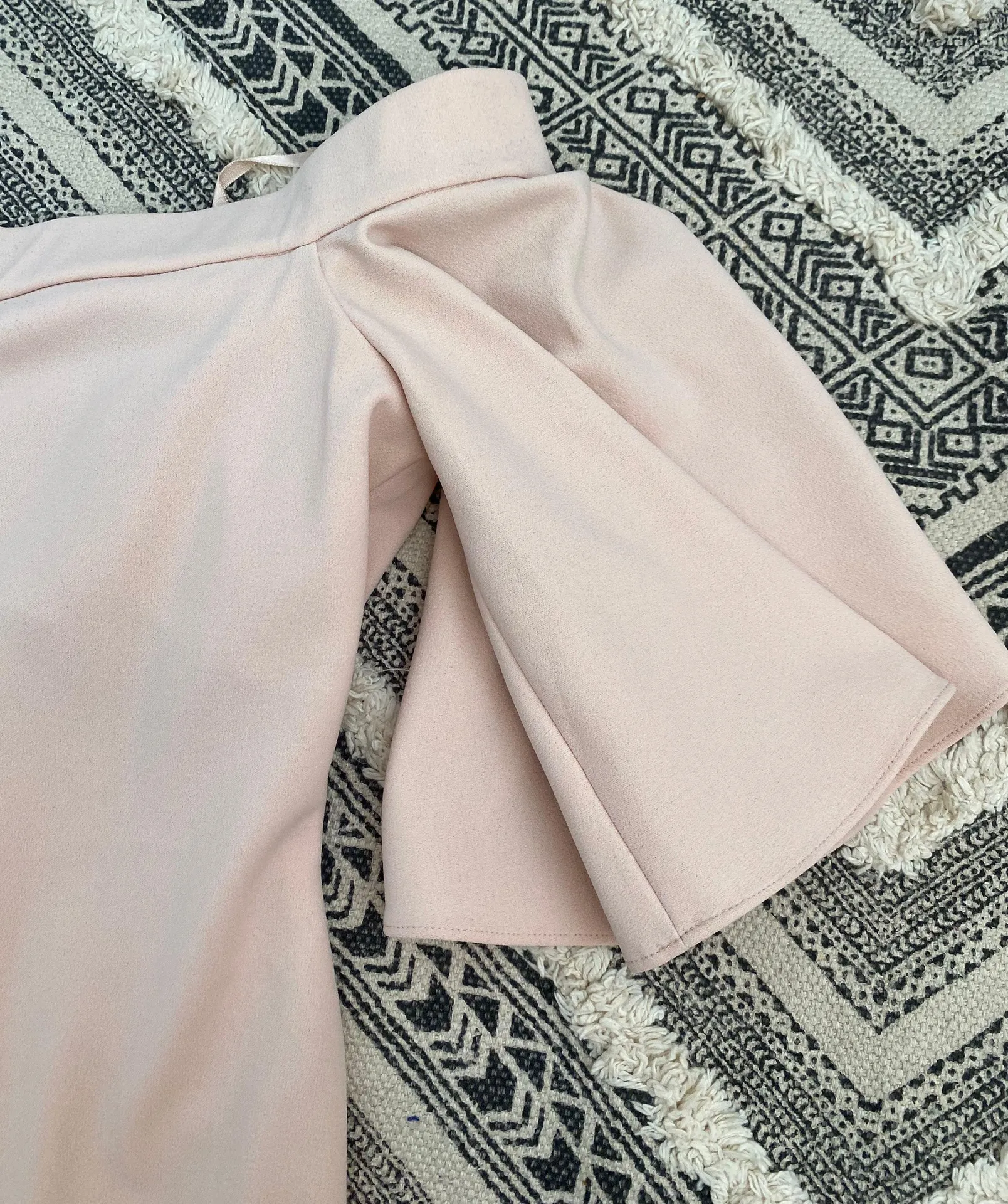 Eliza J Off The Shoulder Pink Bodycon Dress - Image 3