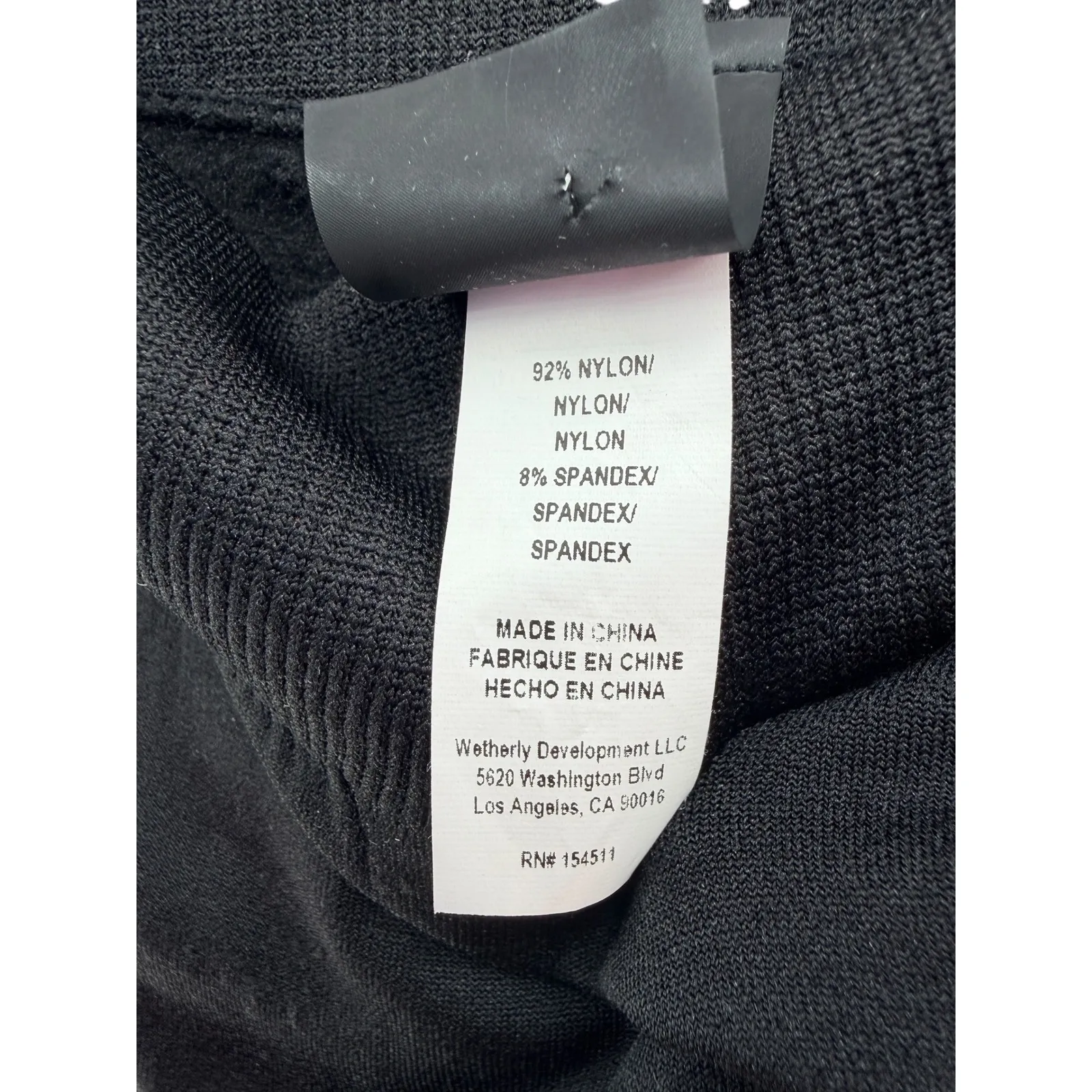 Electric Yoga Eclipse Star Black Seamless Leggings M/L Nylon Spandex Athleisure - Image 6