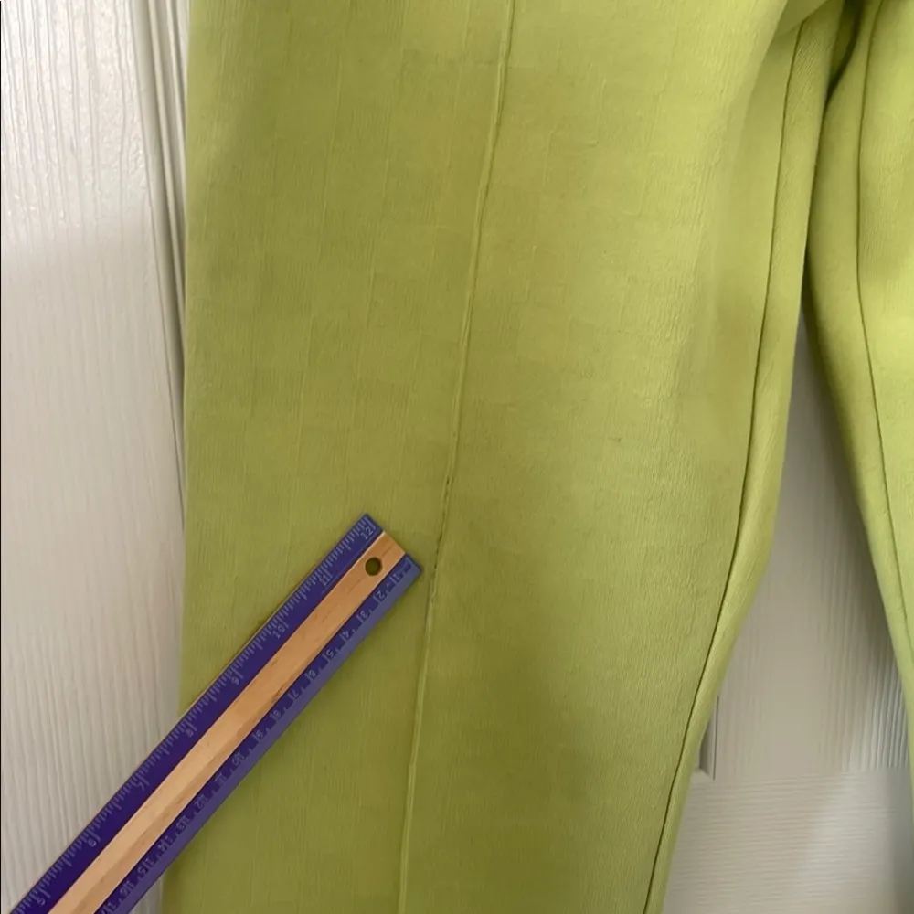 HIGH SPORT Wide Leg Pants Size Extra Large Lime Green - Image 3