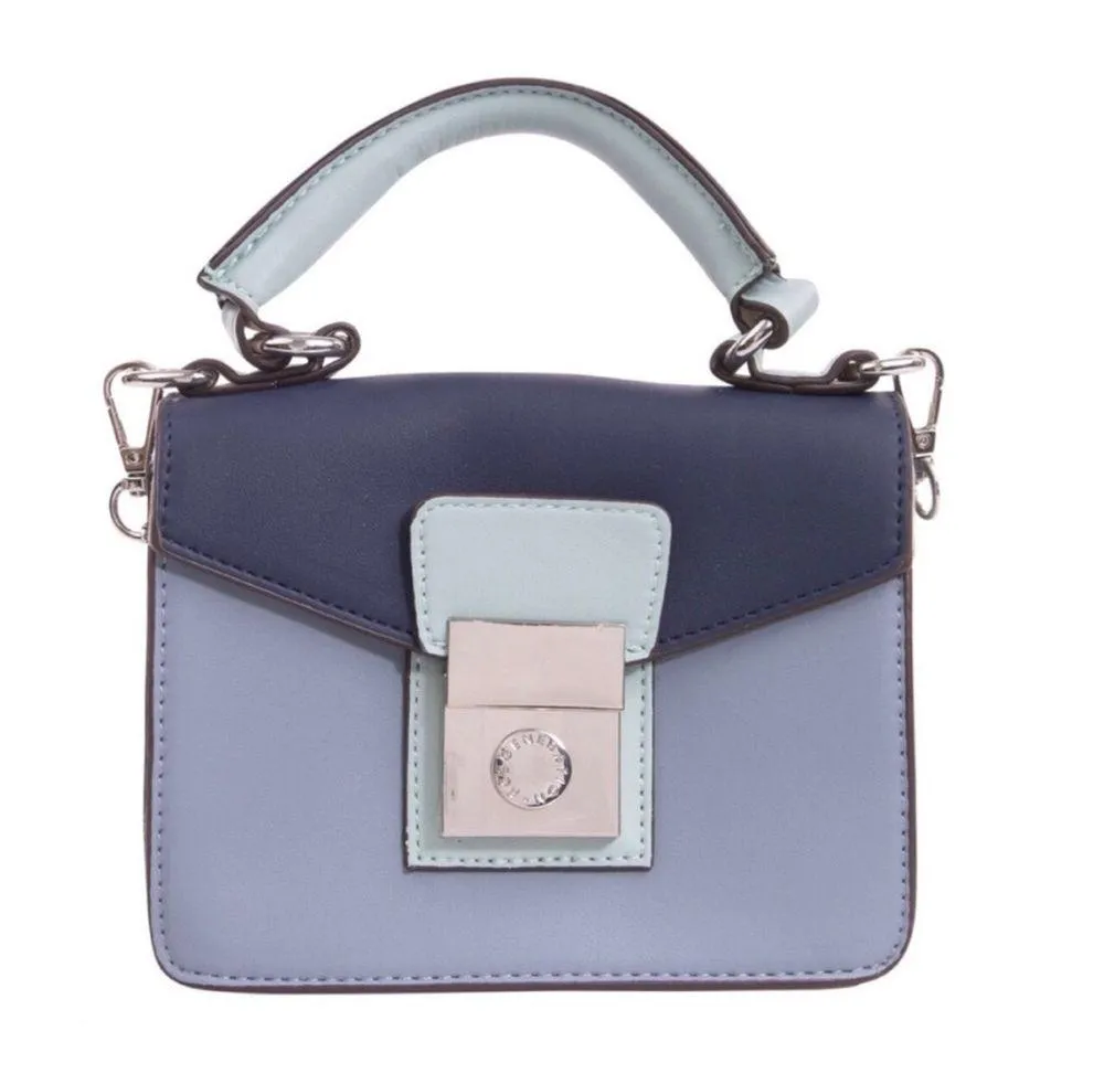 BCBGeneration Crossbody Bag Raphaela in Ash Blue Navy Mint New w/Tag - Image 2