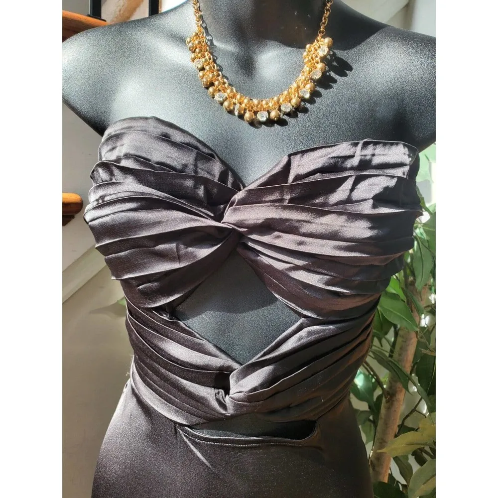 Runaway The Label Women’s Black Off The Shoulder Mich Mini Dress Size Large - Image 5