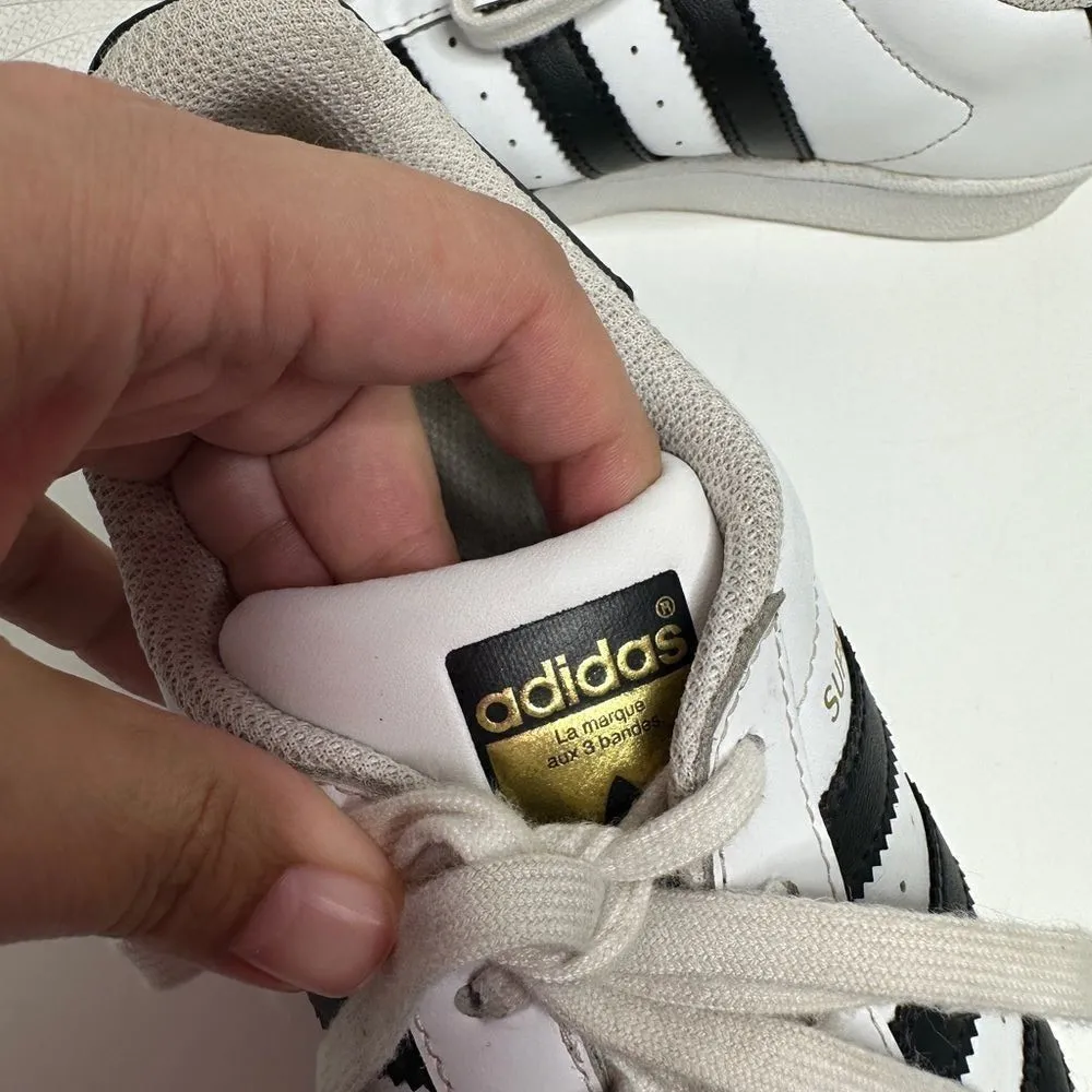 Adidas Super Star la marques Aux3 Sneakers Size 8.5 - Image 8