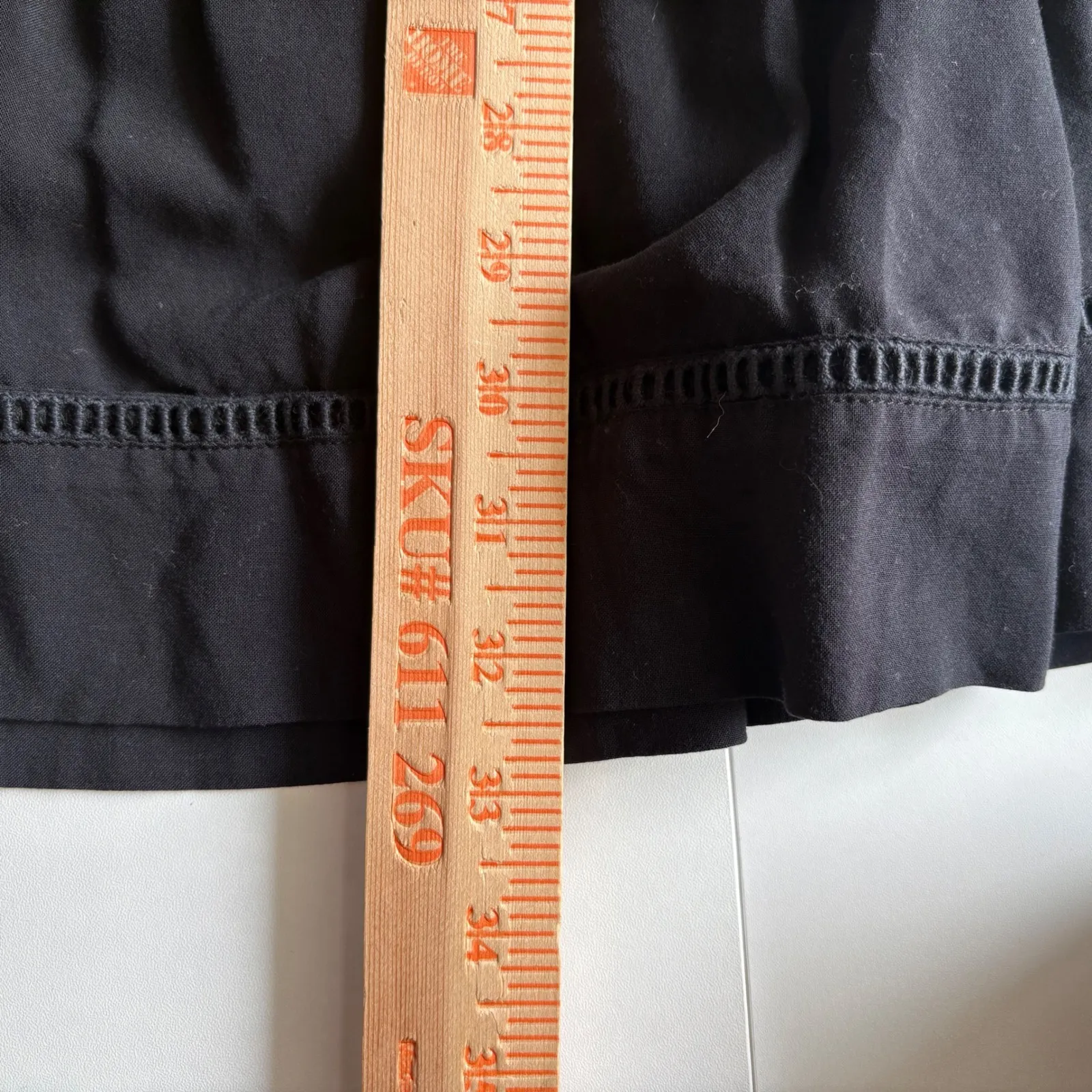 Seafolly Australia Black Sleeveless V-Neck Mini Dress -‎ Size M - Image 5