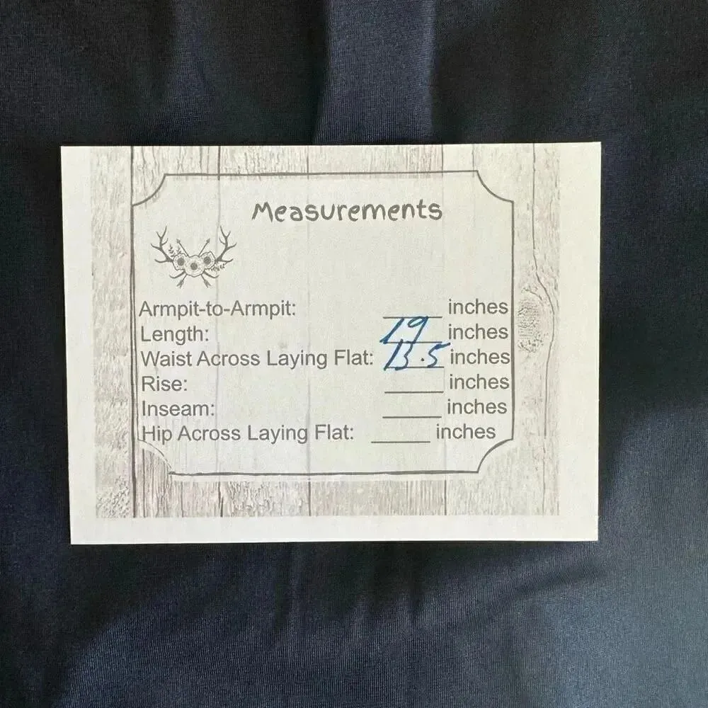 Vanity Fair Black Satin Glance Slit Lace Trim Pull On Elastic Waist SZ M - Image 9