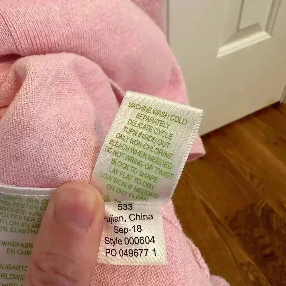 Lilly Pulitzer Pink Cobo sweater size Small - Image 11