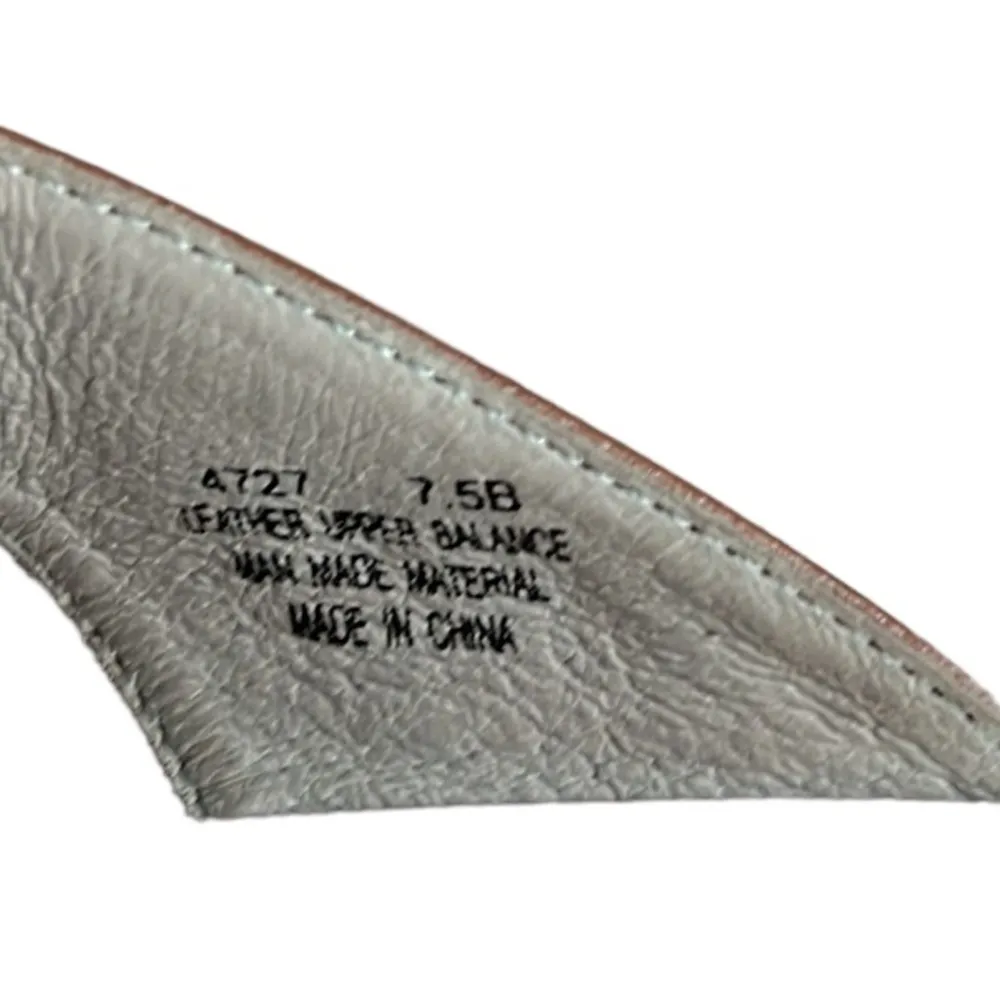 Red Wing Wedge Brown Leather Cut Out Detail Sandals Size 7.5 Tan - Image 6