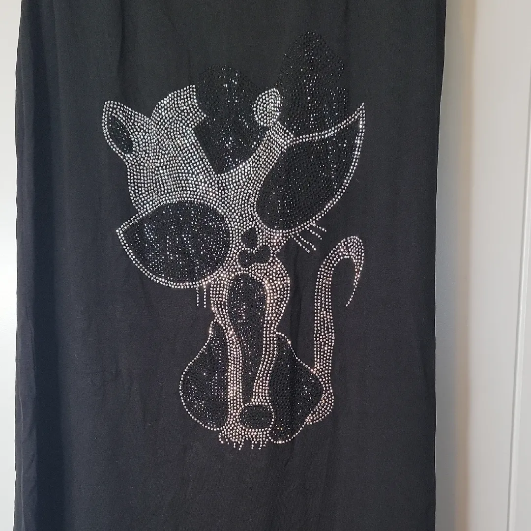 Black Cat Graphic Dress Size undefined - Image 4