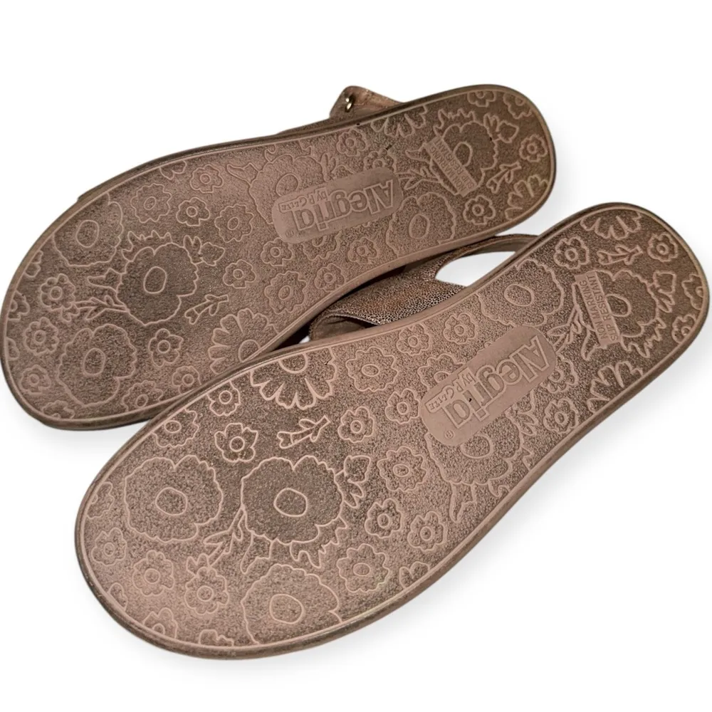 Alegria by PG lite women’s Lunah Rose Gold sandals size 35/ US 5/5.5 - Image 9