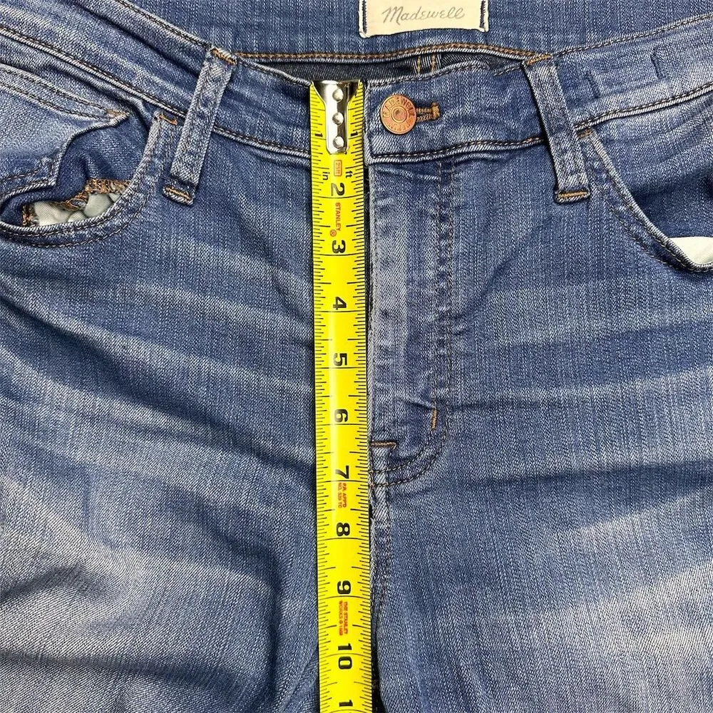 Madewell Women's High-Rise Skinny Roadtripper Jeans Blue Medium Wash Size 30 - Image 13
