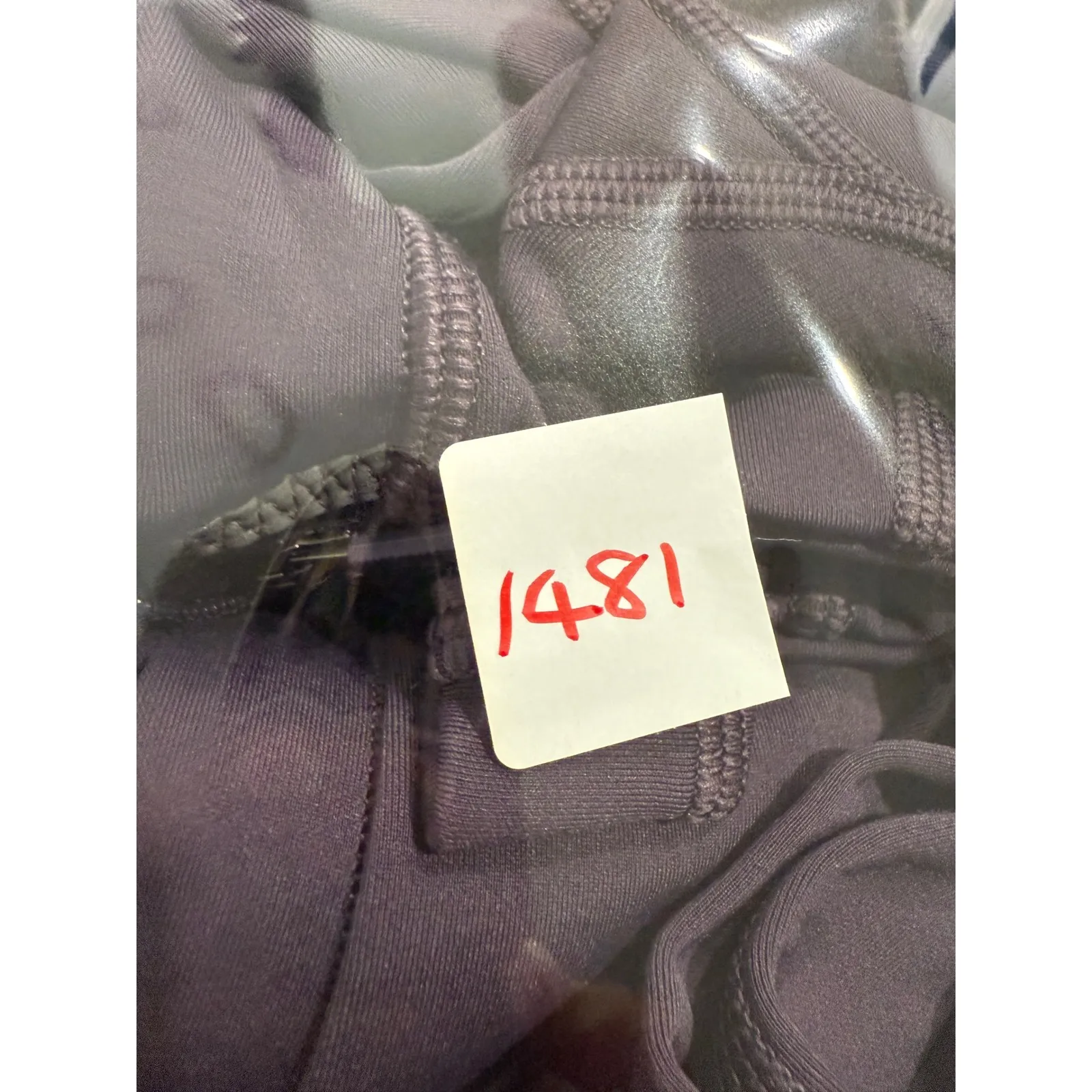 Lululemon High Rise Pocket Leggings Size 6 Purple Zipper Pockets Athleisure - Image 10