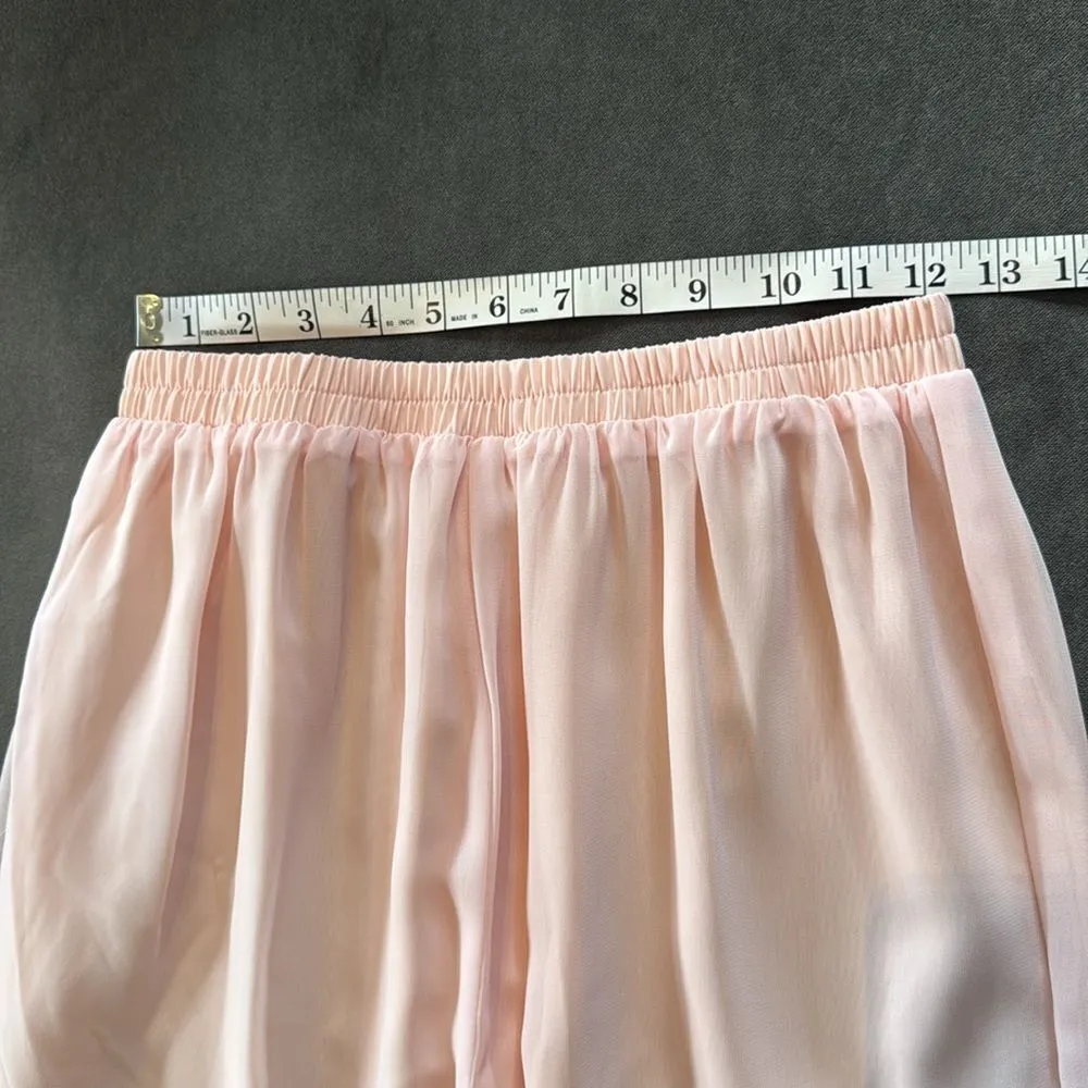 Women’s Pink Chiffon 3 Piece Formal Pant Suit Set Mother of the Bride Size 4 NWT - Image 12