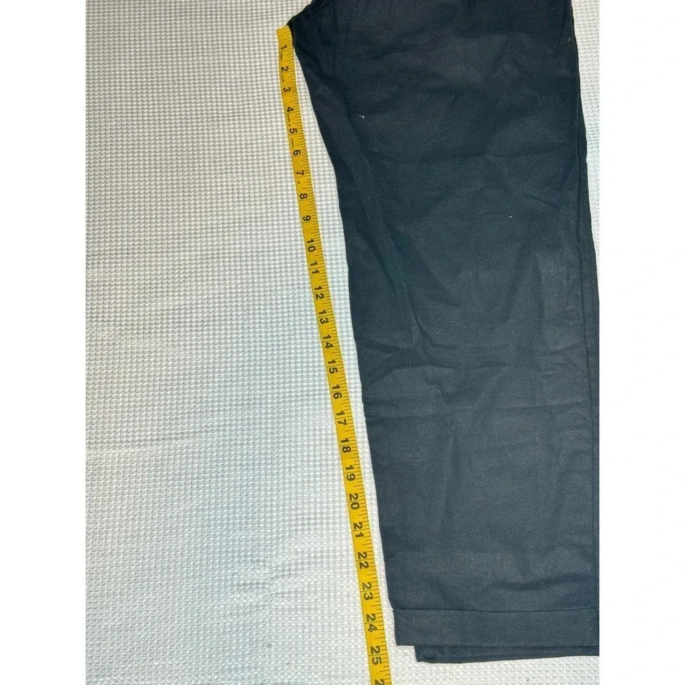 J.Crew Linen Blend Drawstring Pants SIZE 4 - Image 5